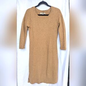 Ann Taylor LOFT, Form-fitting Sweater Dress, 3/4 Sleeve